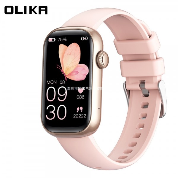 新款蓝牙通话智能手表实时动态心率女性健康多功能运动智能手环