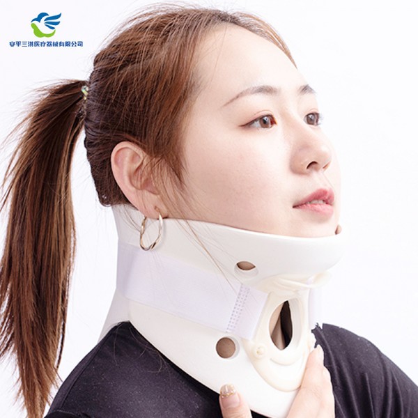 高分子颈托 可调节办公室低头族颈部支撑颈椎牵引固定器护颈脖套