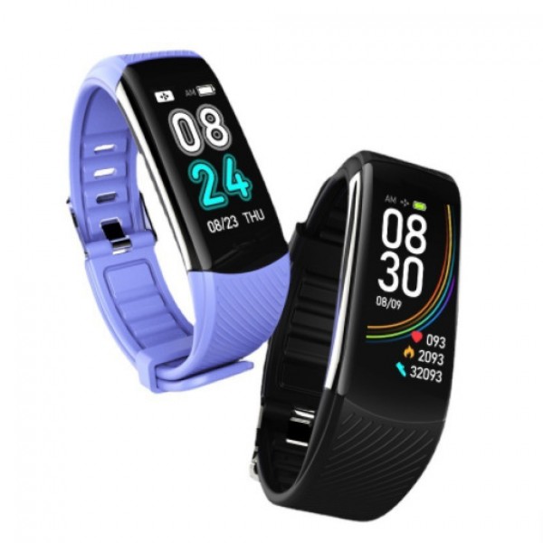 C6S 彩色大屏跨境心率血压血氧监测睡眠运动蓝牙智能手环礼品电商