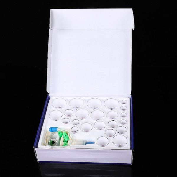 康贞KZ真空拔罐器24罐精装加厚版礼品家用经络保健拔火罐厂家批发