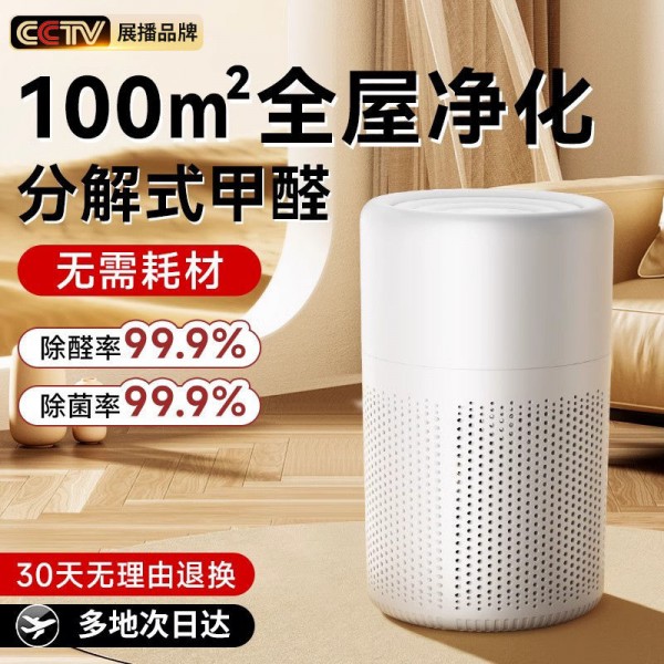 空气净化器家用室内桌面小型负离子除去除臭味异味源工厂批发供应